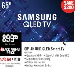 The Brick SAMSUNG 65 Q8F QLED AI 4K UHD Smart Tizen OS TV (QN65Q8FAAFXZC) - 2025 Model offer
