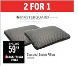 The Brick Masterguard Charcoal Tencel Queen Pillow offer
