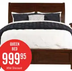 The Brick Sonoma Panel Bed with Headboard & Frame, Mango Brown - Queen Size offer