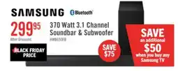 The Brick Samsung HW-B650F 3.1-Channel 370 W Soundbar with Wireless Subwoofer offer