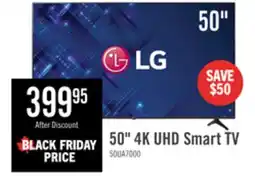 The Brick LG 50 UA7000 4K UHD Smart webOS TV (50UA7000PUB.ACC) - 2025 Model offer
