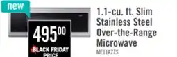 The Brick Samsung 1.1 Cu. Ft. Over-the-Range Microwave with 550 CFM and Wi-FI - Stainless Steel - ME11A7710DS offer