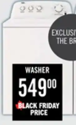 The Brick Inglis 4.4 Cu. Ft. Top-Load Washer - White - ITW4880HW offer