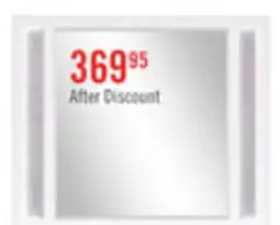 The Brick Ava Bedroom Dresser Mirror with LED Light, Glam - White offer