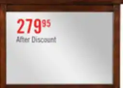 The Brick Sonoma Bedroom Dresser Mirror - Mango Brown offer