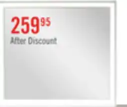 The Brick Halo Bedroom Dresser Mirror with LED Light, Glam - White offer