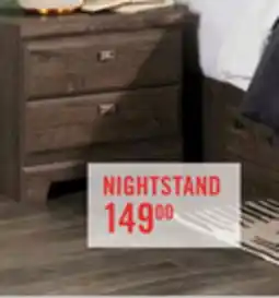 The Brick Yorkdale Bedside 2-Drawer Nightstand, 23.5W x 24.7H, Made in Canada - Grey offer