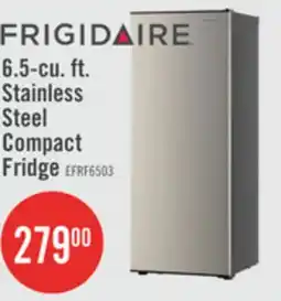 The Brick Frigidaire 22 6.5-Cubic-Foot Compact Convertible Refrigerator - Platinum Stainless Steel - EFRF6503 offer