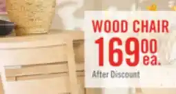 The Brick Aspen Dining Chair with Fabric Seat, Slat-Back - Natural offer