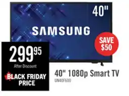 The Brick Samsung 40 Full HD F6000 Smart TV offer
