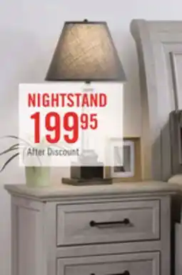 The Brick Kylie Bedside 2-Drawer Nightstand with USB Port, 26W x 25H - Sand offer