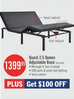 The Brick Quest 2.5 Queen Adjustable Base offer