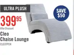 The Brick Cleo 26 Ultra Plush Faux Fur Fabric Chaise Lounge with Accent Pillow - Light Grey offer