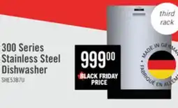 The Brick Bosch 300 Series 24 Dishwasher with Third Rack - SHE53B75UC offer