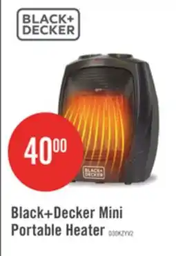 The Brick Black + Decker Mini Portable Heater offer
