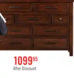 The Brick Sonoma Bedroom 9-Drawer Dresser, 62W x 42H - Mango Brown offer