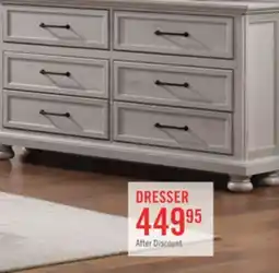 The Brick Kylie Bedroom 6-Drawer Dresser, 60W x 36H - Sand offer