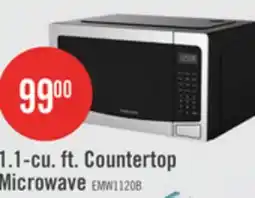 The Brick Frigidaire 1.1 Cu. Ft. Countertop Microwave - Stainless Steel - EMW1120-B offer