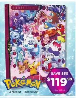 Showcase Pokémon Advent Calendar offer
