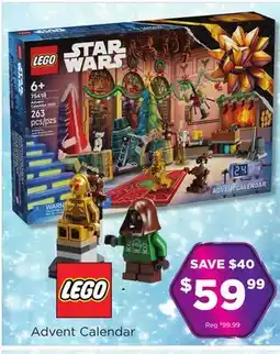 Showcase Lego Star Wars Advent Calendar offer