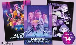 Showcase KPOP Demon Hunters Posters offer