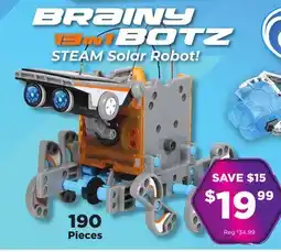 Showcase Brainly 13-in-1 Botz Steam Solar Robot offer