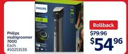 Walmart Philips multigroomer 7000 offer