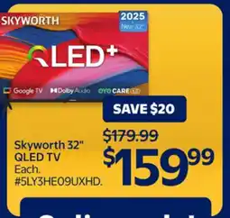Walmart Skyworth 32 QLED TV offer
