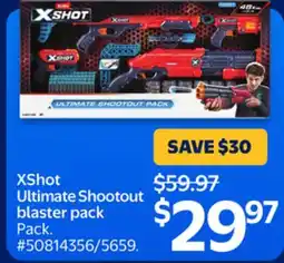 Walmart XShot Ultimate Shootout blaster pack offer