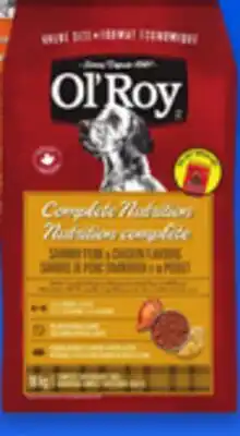 Walmart Ol'Roy dry dos food offer