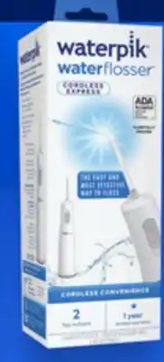 Walmart waterpik Cordless Plus water flosser offer