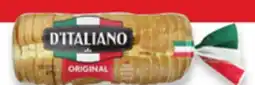 Walmart D'Italiano sliced bread offer