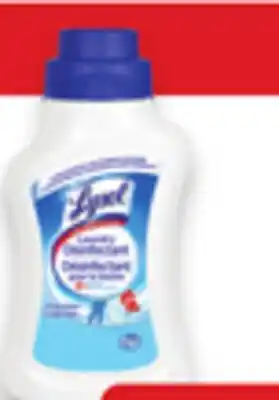 Walmart Lysol disinfectant spray 539 g, toilet bowl cleaner 2-pack 710 mL, laundry disinfectant 1.2 L offer
