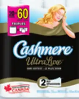 Walmart Cashmere UltraLuxe 20= 60, 198 sheets per roll offer