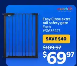 Walmart Easy Close extra tall safety gate offer