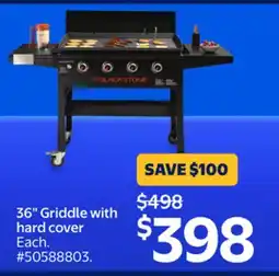 Walmart 36 Griddle with hard cover offer