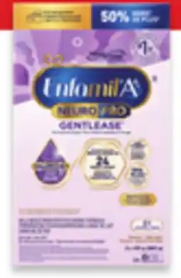 Walmart Enfamil A+ NeuroPro 2 x 445 g or NeuroPro Gentlease 2 x 431 g powder formula refill offer