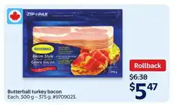 Walmart Butterball turkey bacon offer