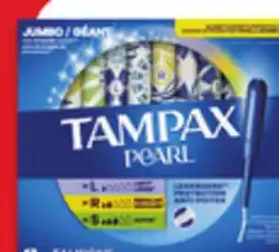 Walmart Tampax tampons offer