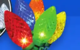 Walmart Holiday Time 100-Count C9 or 70-Count Colour Changing C9 LED String Light Spool offer