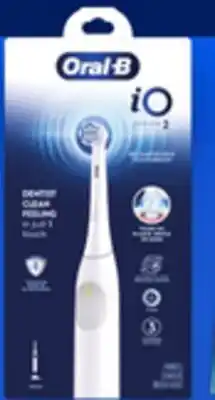 Walmart iO series 2 Toothbrush, refill brush heads 4-pack or Crest 3D Whitestrips offer