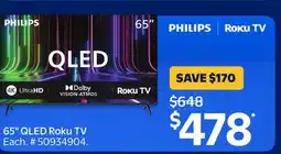 Walmart 65 QLED Roku TV offer
