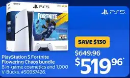 Walmart PlayStation 5 Fortnite Flowering Chaos bundle offer