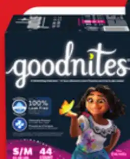 Walmart Goodnites superpack nighttime underwear offer