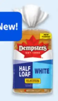 Walmart Dempster's white or whole wheat half loaf offer