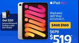 Walmart iPad mini (A17 Pro) offer