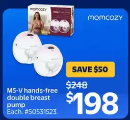 Walmart M5-V hands-free double breast pump offer