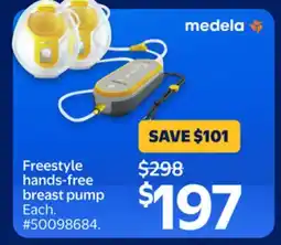Walmart Freestyle hands-free breast pump offer