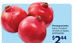 Walmart Pomegranates offer