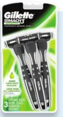 Walmart Gillette Mach3 or Venus Sensitive razors 3-pack offer